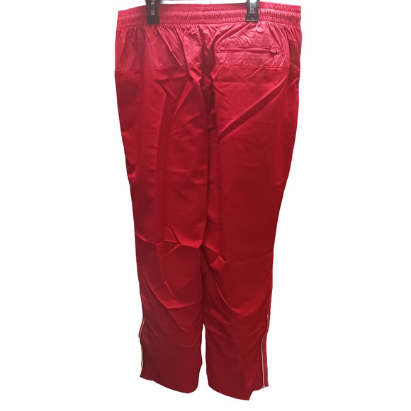 Adidas Modern Varsity Women’s Woven Pant Power Red Large 735PWSDU3 Non Solid New - Picture 13 of 16
